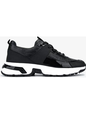 Valmenti Erkek Hakiki Deri Siyah Sneakers & Spor Ayakkabı 1093 VAL-1400 Erk Ayk Y26 Sıyah Prst