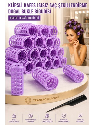 Transformacion Kafes Gece Bigudisi 2.5 cm 20 Adet Solingen Professional