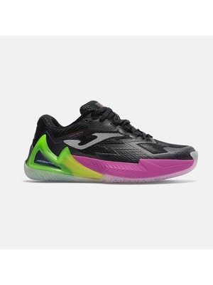 Joma TOPLS2601OM Open Lady Toprak Kort Tenis & Padel Kadın Ayakkabısı - Siyah/yeşil
