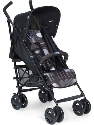 Chicco London Up BB Baston Puset Siyah 15 kg Taşıma Kapasitesi Katlanabilir Özellikli