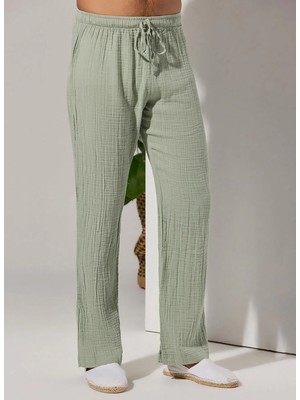 White By Nature Yeşil Kadın Pantolon 380348YS