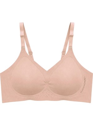 Cottonhill Seamless Bra - Alure | Ten Lazer Kesim Balensiz Perfore Detaylı Dikişsiz Kadın Sütyen