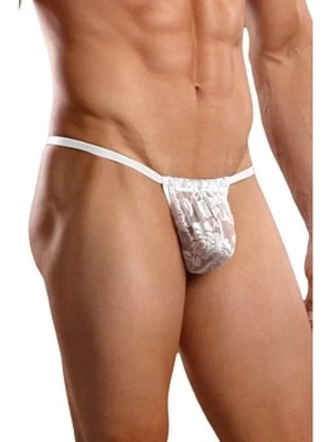 Fantazi Dantelli Erkek Iç Çamaşırı String Tanga