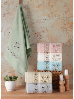 Hobby Eliza Style 1  6lı Havlu 50X90 Asorti