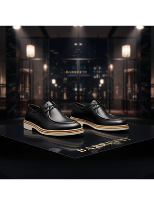 By Barretti Siyah Cilt Deri Sisley Loafer