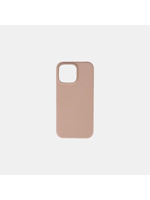 Desa iPhone 15 Pro Max Bej Deri Telefon Kılıfı