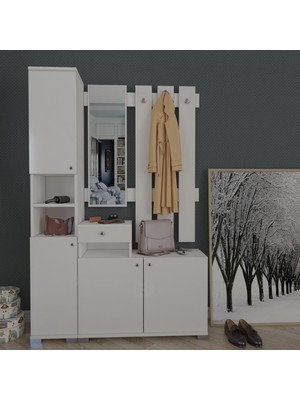 The Violett Yonca Vestiyer Portmanto Takımı