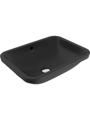 Bocchi Scala Tezgah Altı Lavabo 55 cm Mat Siyah