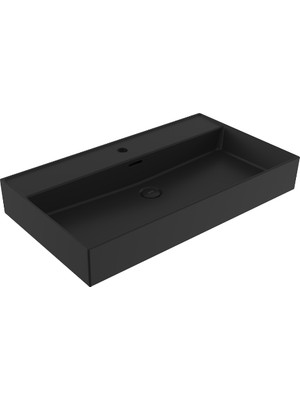 Bocchi Milano Lavabo 80 cm Mat Siyah