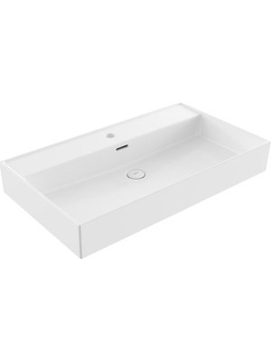 Bocchi Milano Lavabo 80 cm Parlak Beyaz