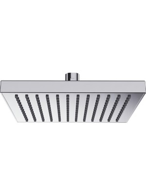 Bocchi Air2 Tepe Duşu 200X200 mm Kare Krom/gri