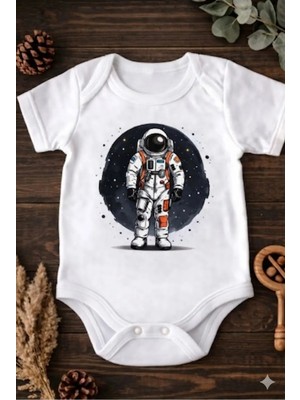 Eydu Baby Annemin Minik Kelebeğiyim Baskılı Çıtçıtlı Bebek Body Badi Zıbın