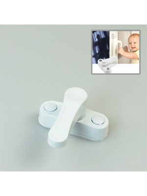 Uravas Store Pvc Pimapen Pencere Cam Balkon Kapısı Güvenli Emniyet Kilidi (5528)