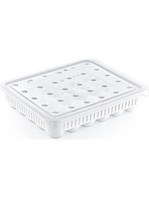Uravas Store 30&amp;apos;lu Yumurta Saklama Kabı (5528)
