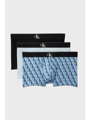 Calvin Klein Pamuklu Logolu 3 Pack Boxer LV00NB447253Q Erkek Boxer LV00NB4472 53Q