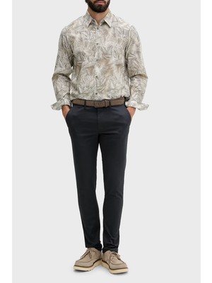 Armani Exchange Desenli Oversize Uzun Kollu Gömlek Erkek Gömlek XM002290 AF22716 F1146