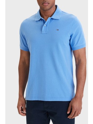Tommy Jeans Pamuklu Regular Fit Düğmeli Polo Yaka T Shirt Erkek Polo Yaka T Shirt DM0DM22711 C38