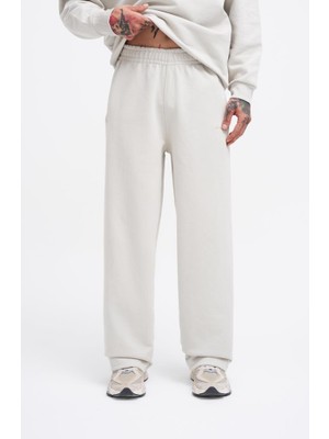 Machinist Clothing Erkek Basic Diagonal Baggy Eşofman Altı Uzay Grisi
