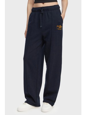 Tommy Hilfiger Pamuklu Comfort Fit Yüksek Bel Pantolon Bayan Pantolon WW0WW50783 C1G