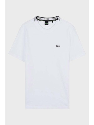Boss % 100 Pamuk Regular Fit Bisiklet Yaka T Shirt Erkek T Shirt 50575207 100