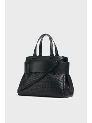 Armani Exchange Logolu Çıkarılabilir Askılı Çanta Bayan Çanta XW000285 AF22628 UC001
