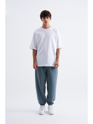 Machinist Clothing Erkek Relaxed Jogger Basic Eşofman Altı Sabah Mavisi