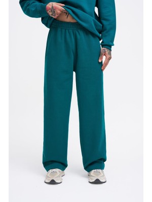Machinist Clothing Erkek Basic Diagonal Baggy Eşofman Altı Yağ Yeşili