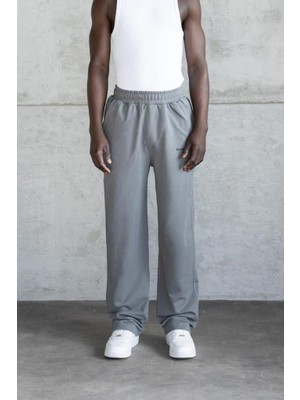 Machinist Clothing Relaxed Basic Baggy Eşofman Altı Duman