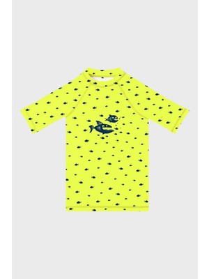 Slipstop Chucky Uv Korumalı Kısa Kollu Mayo T Shirt Erkek Çocuk T Shirt ST2632000008