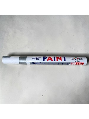Pelince Sipa SP-110 Permanent Boya Kalemi | Metalik Rötuş Kalemi (Altın/gümüş) Metal Ahşap Epoksi Için