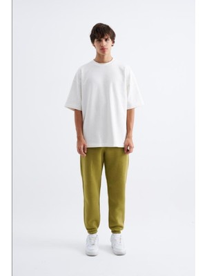 Machinist Clothing Erkek Relaxed Jogger Basic Eşofman Altı Yeşil