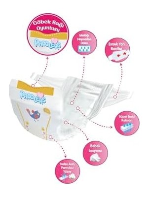 Hype Store Bebek Bezi 2 Numara Mini (3-6 Kg) 160 Adet – 2’li Set