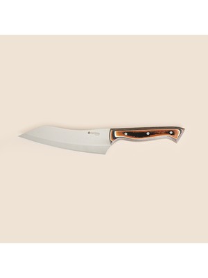 Evidea Kitchen Eğri Şef Bıçağı - Kahverengi - 31 cm