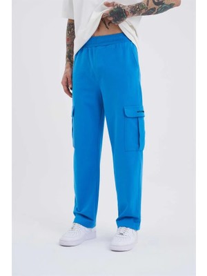 Machinist Clothing Erkek Kargo Cepli Relaxed Baggy Eşofman Altı Lens
