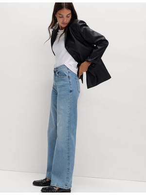 Marks & Spencer Wide Leg Jean Pantolon