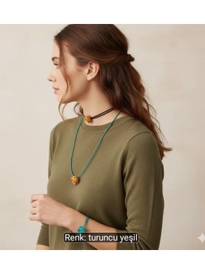 Bodrum Asel 3 Lü Choker Takı Seti