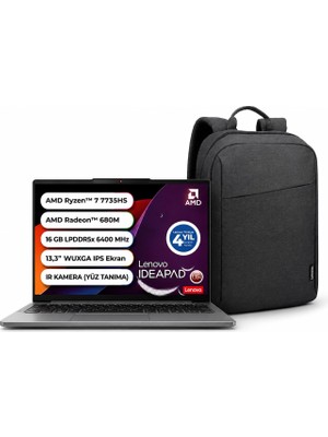 Lenovo Ideapad Slim 5 Amd Ryzen 7 7735HS 16 GB LPDDR5X 6400 Mhz 2tb SSD WINDOWS11 13.3 Inç 83J2004STR - Lenovo Çanta Emt