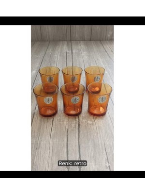 Bodrum Asel 6 Parça Bardak Takımı