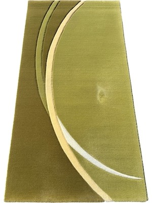 Burak Halı Saray Halı Terra 80X150 Hatalı 9108 Yeşil Küçük Yolluk Halı