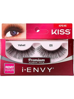 Hype Store Kiss KPE45 Velvet 05 Premium Human Hair Takma Kirpik (1 Çift)
