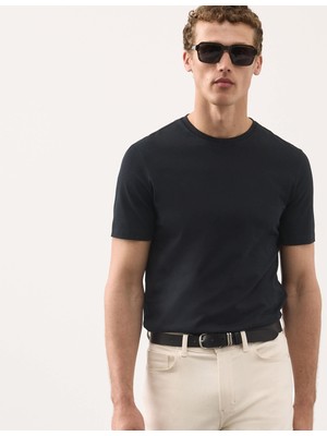 Marks & Spencer Pure Supima® Slim Fit Premium Pamuklu T‑Shirt