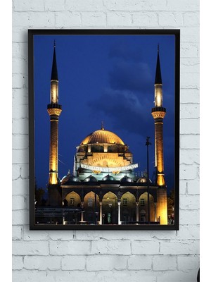 Hype Store (PSTER10352) Camii Kutsal Mekan Çerçeveli Tablo (50X70CM)