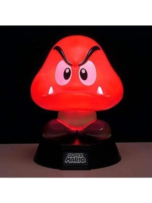 Hype Store Super Mario 3D Işık, Çok Renkli Goomba Çok Renkli
