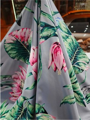 Grand Tekstil Kumaş Viskon Yazlık Şalvar Pantolon Gömlek Tunik