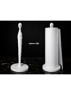 Antilop Dekoratif Mumya Kağıt Havluluk – 3D Baskı Mutfak Havlu Standı