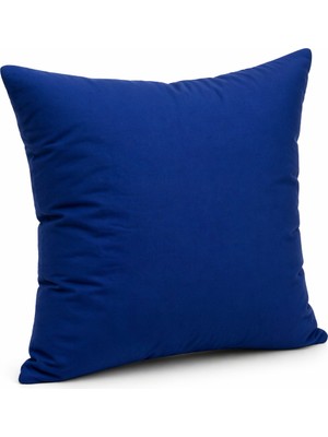 NB Tex Özel Seri Kare Lacivert Dekoratif Kırlent Yastık 45X45