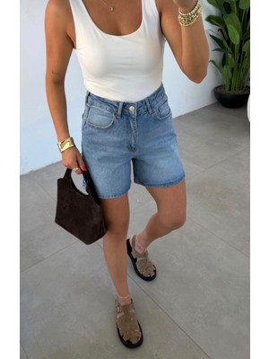 Aida Fashion Kadın Denim Şort