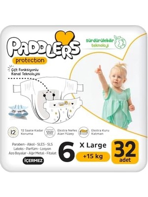Protection Bebek Bezi 6 Numara (32 Adet) Bakım Seti
