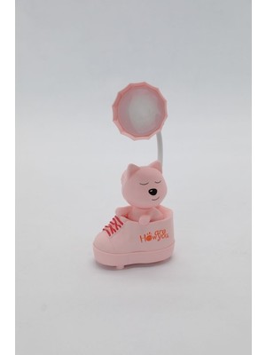 Favora  Cat Shoes Masa Üstü Çocuk Lambasi - Pembe
