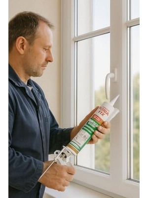 Somafıx SE281 Silicone – Beyaz | Genel Amaçlı Silikon Mastik | Su Geçirmez, Esnek, Hızlı Kuruyan – Banyo, Mutfak, Kapı, Pencere, Seramik ve Pvc Için